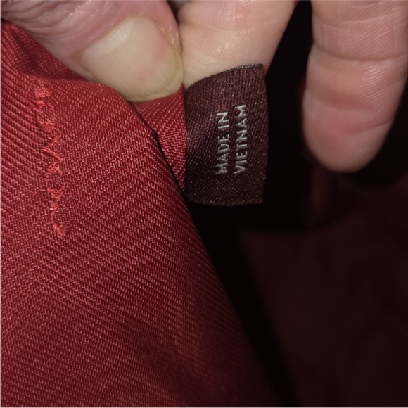 Coach Kelsey 59501 Crossbody Red Pebbled Leather EUC - Picture 8 of 15